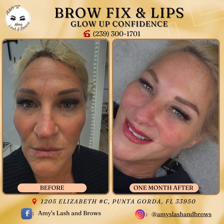 Ombre Brows for mature skin — Punta Gorda