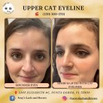 Cat eyeliner tattoo Florida – soft and natural eyeliner at Amy Lash & Brows